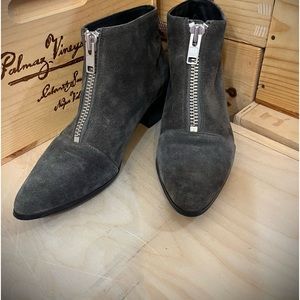 Grey City Winona ankle zippered boots